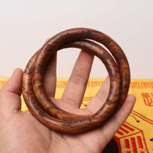 Electric shock, jujube wood, Qiankun circle, yin-yang ring, diamond ring, men's and women's bracelets, Taoist artifacts, carved cross, scripture, seven stars, summoning wealth and warding off evil